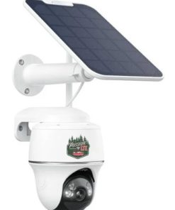 Caméra intelligente solaire sans fil WIFI (Avec visionnement inclus)